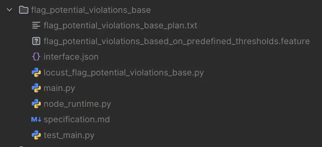 Tool Folder Structure